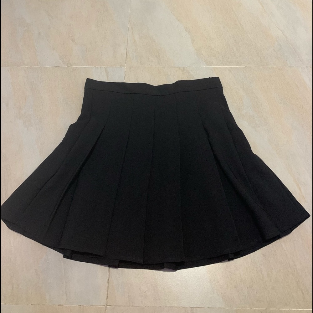 A mini skater skirt